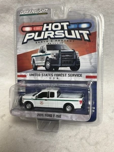 Greenlight Hot Pursuit  2015 Ford F-150   UNITED STATES FOREST SERVICE USA   B1 - Picture 1 of 8