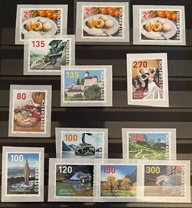 AUSTRIA MARCAS DISPENSADORAS 2018-2024 valores individuales número de conteo SELECCIÓN franqueo postal !!! - Imagen 1 de 12