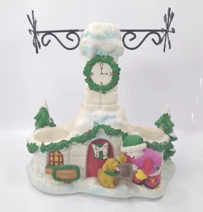 Yankee Candle Co. Town Hall Molino de viento Tarta Té Luz Calentador de Navidad - Imagen 1 de 9
