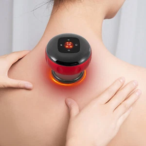 Aparato de ventosas eléctrico masaje vacío vibración terapia máquina corporal - Imagen 1 de 15