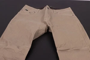 KUHL Men’s 34x31 Rydr Cotton Blend Outdoors Hiking Jeans/Pants -Khaki Tan - Picture 1 of 14