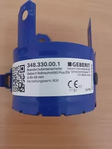 Geberit Brandschutzmanschette Rohrschott90 Plus EN d 40-56 mm #348.330.00.1 Neu - Bild 1 von 2
