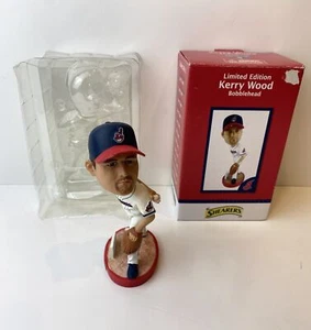 Kerry Wood Bobblehead Cleveland Indians 2009 Limited Edition Bobblehead Shearer - Picture 1 of 11