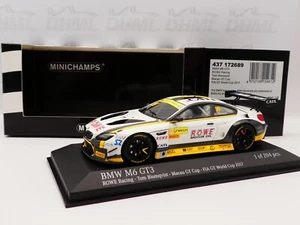 Minichamps 1:43 Tom Blomqvist BMW M6 #99 Macau FIA GT Cup 2017 437172689 ROWE - Picture 1 of 8