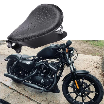 For Honda Shadow 700 Magna 750 Magna 700 Solo Seat Bobber Saddle W/ Base Plate - Image 1 of 4