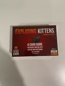 NEW Exploding Kittens Original Edition Card Game SEALED FREE SHIPPING - Picture 1 of 2