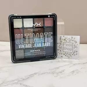 NYX Ultimate Eyeshadow Palette Vintage Jean Baby - Sealed & Authentic - Picture 1 of 4