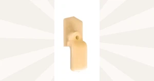 Schrank Türführung für Falttür WEM-611 - seitliche Halterung - richtet Tür aus (2er-Pack) - Bild 1 von 2