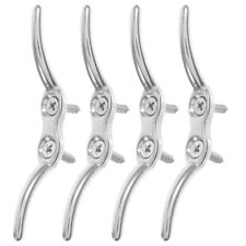  4 Pcs Window Blind Accessory Hooks Vertical Clip Stainless Steel