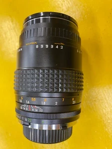 Lente de cámara Makinon automática vintage 1:2,8 f-135 mm 55 mm hecha en Japón - Imagen 1 de 11