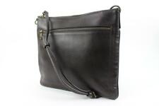 Louis Vuitton большие темно-коричневая кожа Юта SAC Plat почтальонская сумка s214lv83