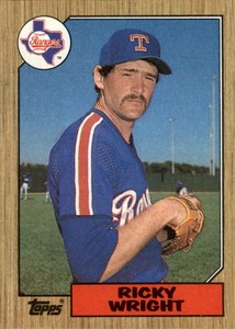 1987 Topps MLB Ricky Wright #202