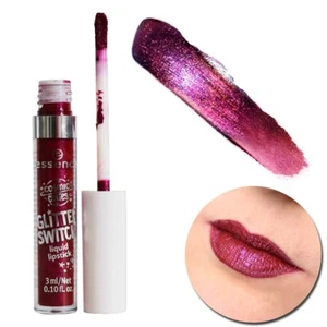 DARK PINK DIAMOND GLITTER LIQUID LIPSTICK Cosmic Cuties Sparkle Long Lasting UK - Picture 1 of 4