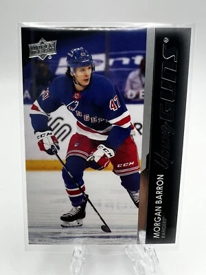 2021-22 Upper Deck Series 1 - Young Guns #215 Morgan Barron (RC) - Image 1 of 2