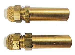 IMPERIAL BRASS POLY-FLO COUPLERS (LOT OF 2) 1/4" TUBE TO 3/8" STANDPIPE - Picture 1 of 6