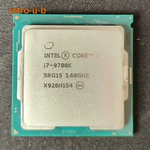 Intel Core i7-9700K CPU LGA1151 8 Core Processor SRG15 3.60GHz 95W - Picture 1 of 1