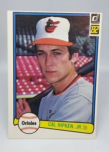 1982 Donruss Cal Ripken Jr. #405 Rookie RC Miscut - Picture 1 of 2