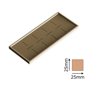 25mm x 25mm Infantry Movement Tray (Various Sizes Available) - Picture 1 of 6