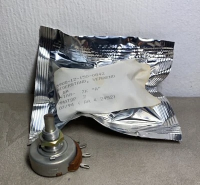 MIL Preh Radio- Potentiometer, 16 kOhm LIN, Widerstand, Typ 928, OVP - Bild 1 von 4