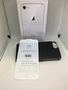 (3pack) 5D Full Cover Tempered Glass Screen Protector for iPhone 7/8 7/8+ X/xs - Picture 1 of 4