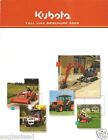 Brochure tracteur agricole - Kubota - gamme complète de produits construction équivalent 2005 (F1575)
