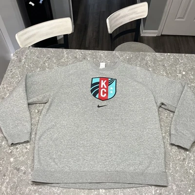 Kansas City Current Nike Sudadera Para Hombre Gris Usada XXL Foto 1 de 4