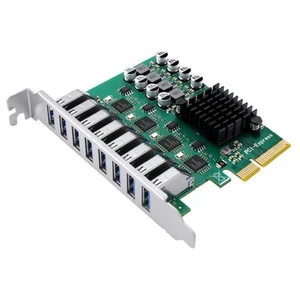 8-Port USB 3.0 PCI Express-Erweiterungskarte PCI-E X4 USB 3.0-Board USB3.0 4271 - Photo 1/6