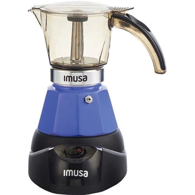 Máquina de café espresso eléctrica IMUSA GAU-18231 3 tazas - púrpura Foto 1 de 4