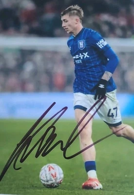 JACK CLARKE IPSWICH TOWN SIGNED PHOTO 25/26 SEASON BOGOF FREEPOST 6 X 4 INCH - Image 1 of 2