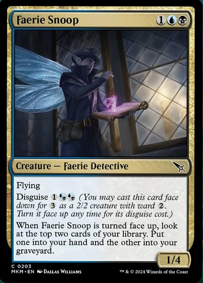 x1 Faerie Snoop - Murders at Karlov Manor - NM - MTG - Image 1 of 1