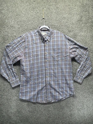 Cutter & Buck Men’s Long Sleeve Shirt XL Plaid Striped Geometric Button Down - Image 1 of 4