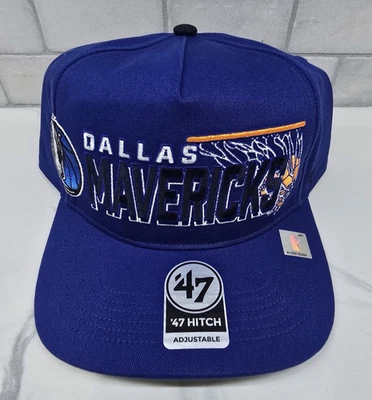 Nuevo '47 Dallas Mavericks Gancho Tiro Enganche Sombrero Ajustable Estilo 22002119 Talla OSFM Foto 1 de 2