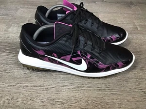 Nike Lunar Control Vapor 2 Mens Size 10 Black Spikeless Golf Shoes AJ3806-002 - Picture 1 of 12