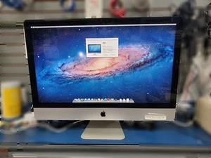 Apple iMac 27-Inch Mid 2011 2.7 GHz Intel Core i5 1TB HDD, 12GB RAM, OSX Lion - Picture 1 of 12