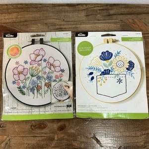 3 Needle Kits 2 David Bucilla (Wildflowers and Posies) 1 Dimensions (Can't Adult - Picture 1 of 4