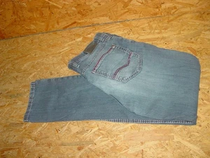 PIONEER W38/L34 Grandes vaqueros elásticos/jeans azules usados RANDO RV - Imagen 1 de 2