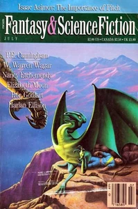 The Magazine of Fantasy & Science Fiction / July 1989 / Harlan Ellison, Goulart - Picture 1 of 1