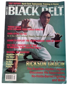 VTG 90s Rickson Gracie Black Belt Magazine BJJ Master May 1998 Vol 36 No. 5 - Picture 1 of 7