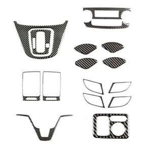 Carbon Fiber Interior Accessories Upgrade Kit For CR V 2007 2011 16Pcs - Picture 1 of 12