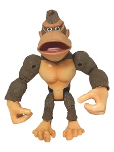 Nintendo Donkey Kong Action Figure Mario Kart 64 Posable Arms Rare 2000 - Picture 1 of 8