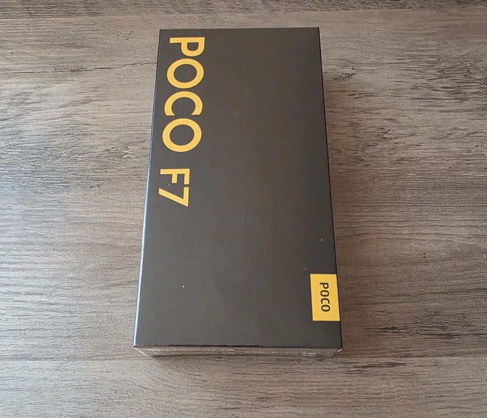 Xiaomi POCO F7 12GB/512GB Dual SIM in Black Unlocked UK Version New and Sealed - Image 1 of 3