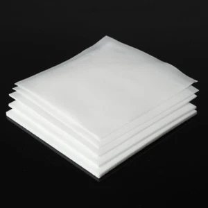 PTFE weißes Blatt 0,1 mm, 0,25 mm und 0,3 mm dick verschiedene Größen 100 mm bis 1000 mm - Bild 1 von 8
