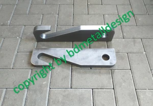 Koppelhaken Weidemann Hyd. 325x40x37mm t=30mm - Bild 1 von 3