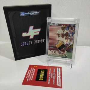 Jersey Fusion Steve Young /10 Number Patch 1998 San Francisco 49ers QB   - Bild 1 von 12