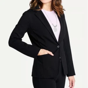 BETABRAND Transcendent Blazer Black Sz 2X {3M16} - Picture 1 of 6