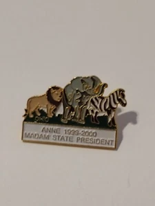 Anne 1999-2000 Madam State President Lapel Tack Pin - Bild 1 von 5