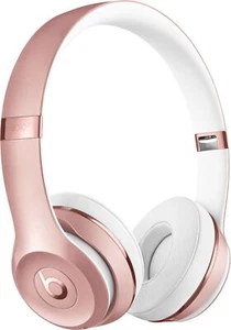 Beats by Dr. Dre - Solo³ Wireless On-Ear Headphones - Rose Gold-MX442LL/A - Picture 1 of 7