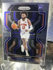 2021-22 Prizm - Isaiah Livers (RC) - Base Rookie - Detroit Pistons - #296 - Bild 1 von 2