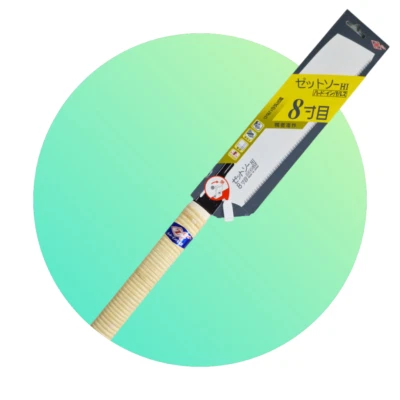 Sierra Japonesa Hassunme de corte transversal 250 mm Sierra Z japonesa con estuche de cuero Foto 1 de 4