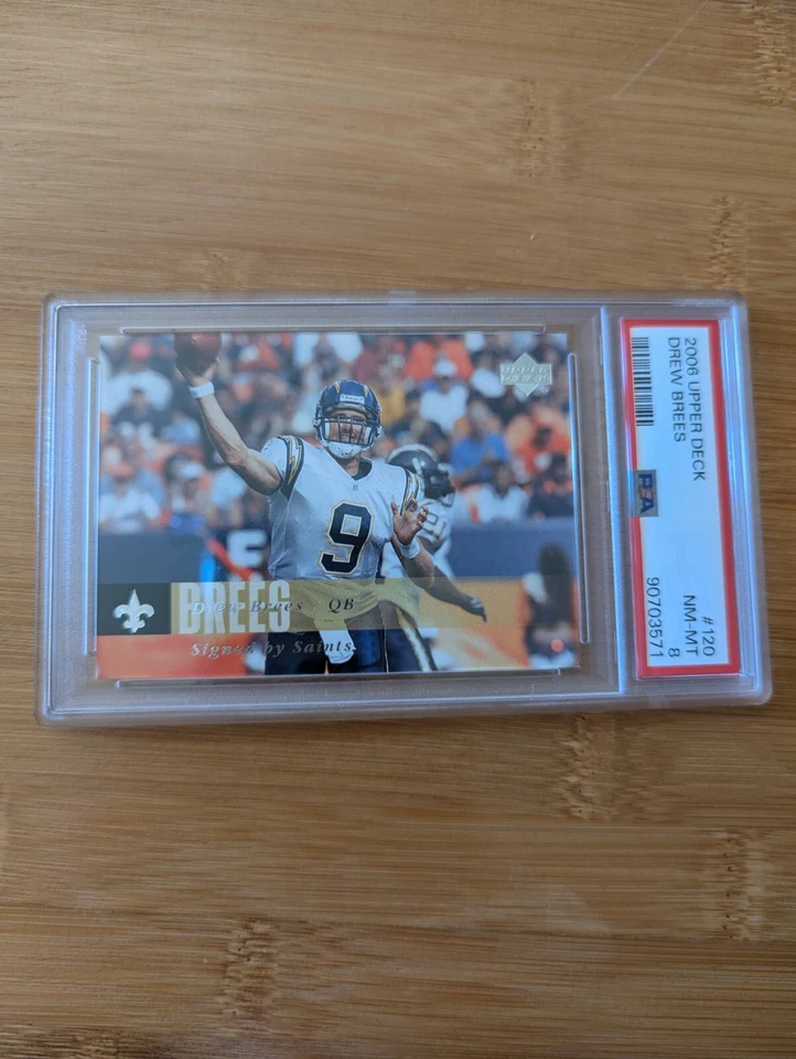 2006 Upper Deck - #120 Drew Brees - Image 1 of 2